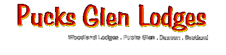 Pucks Glen Lodges are two beautifully presented luxury lodges on a site of 18, located on the edge of the Argyll Forest Park